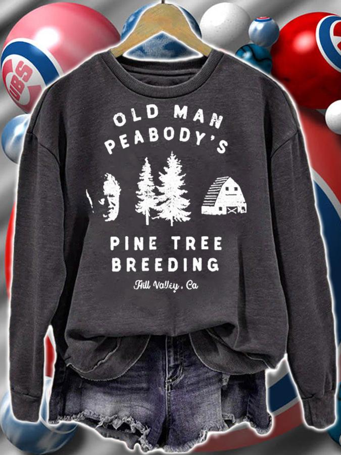 Old Man Peabody's Pine Tree Breeding Hill Valley Shirt