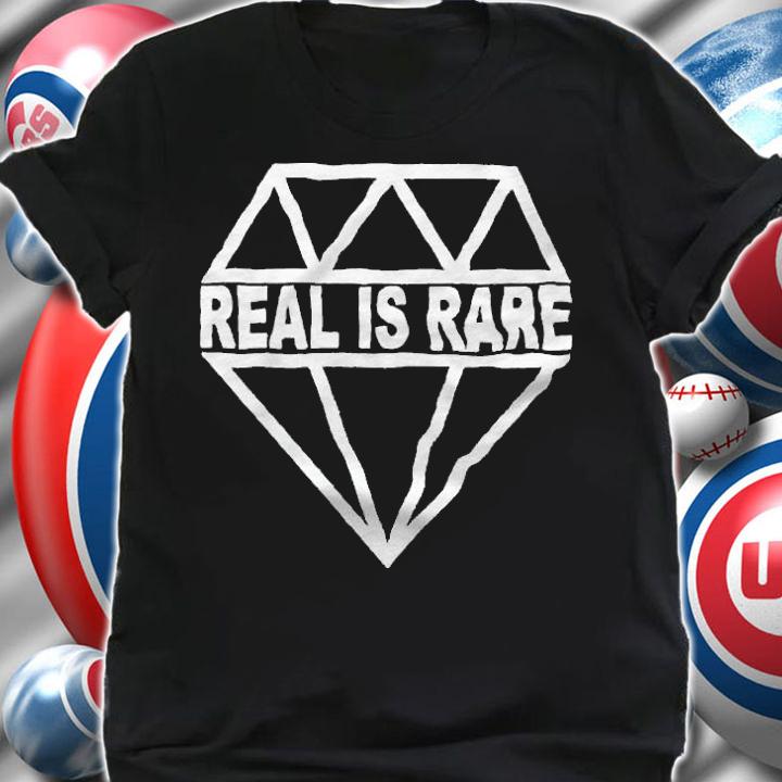 Real is rare logo T-shirt