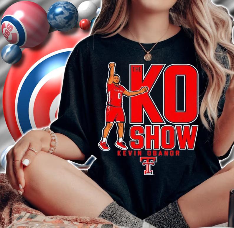 Texas Tech Basketball Kevin Obanor The Ko Show Shirt woman shirt