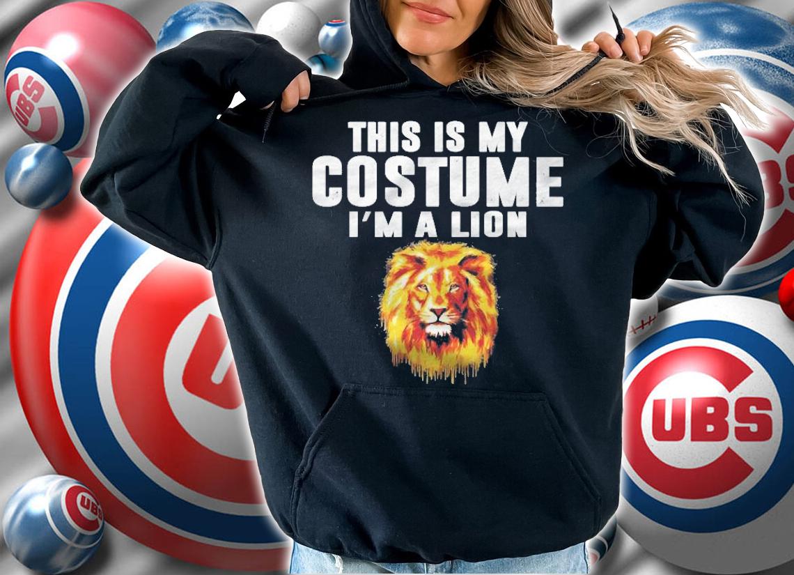 This Is My Lion Costume Animal Graphic Funny Halloween Shirt hoodie
