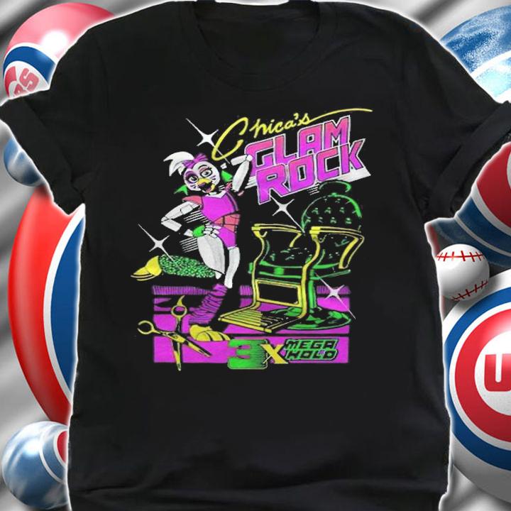 Chica's Glam Rock 3x Mega Hold T-shirt shirt
