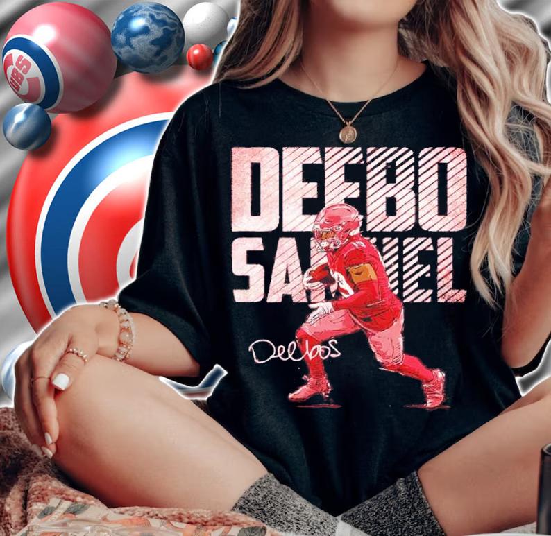 Deebo Samuel San Francisco Bold Football Shirt woman shirt