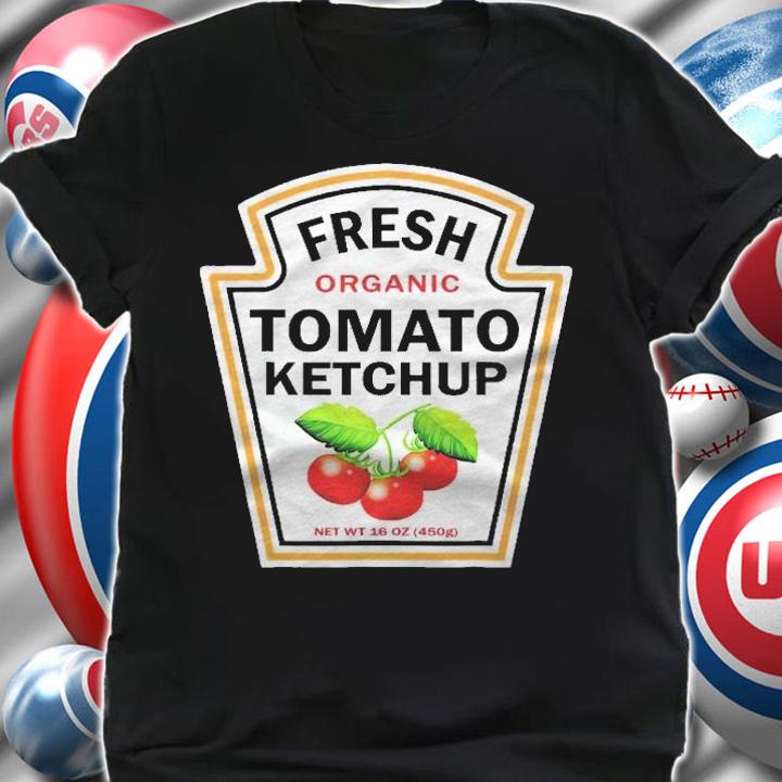 Ketchup Easy Halloween Diy Costume Matching Group Couples Shirt shirt