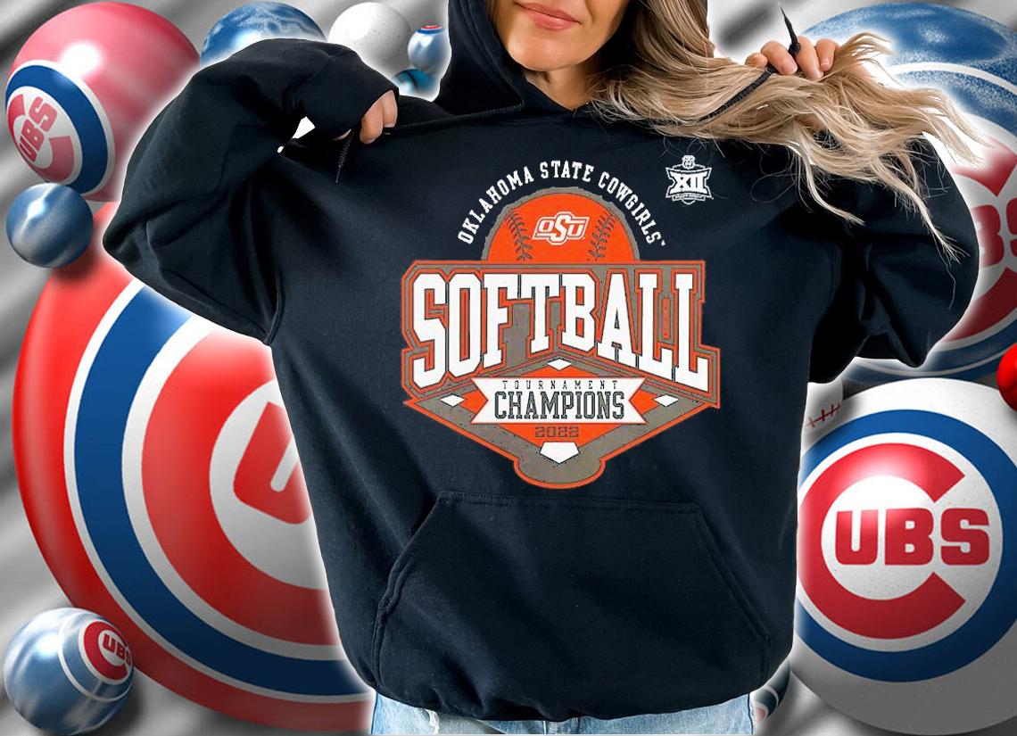 Oklahoma State Cowgirls 2022 Big 12 Softball Conference Tournament Champions T-Shirt hoodie