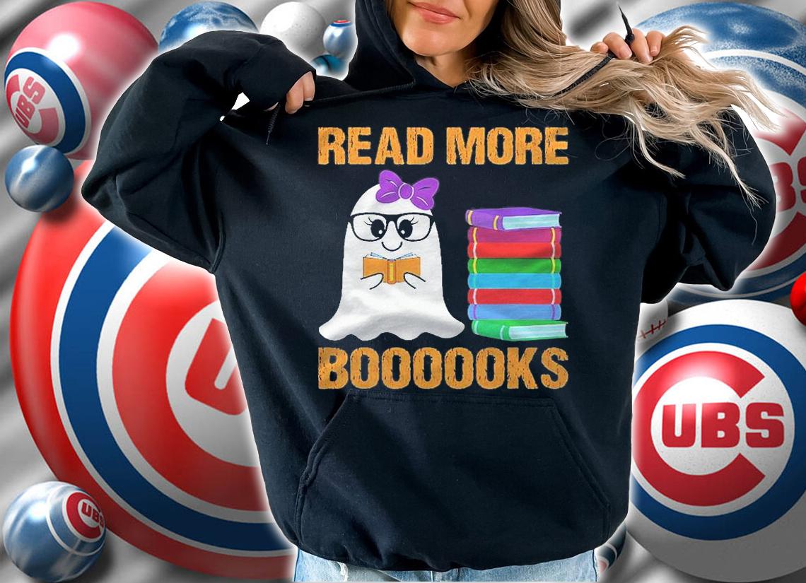 Read More Boooooks Cute Ghost Read More Books Halloween Shirt
