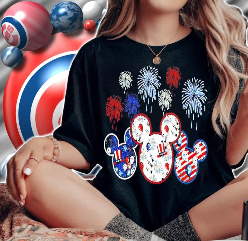 4th Of July Mickey Mouse t-shirt