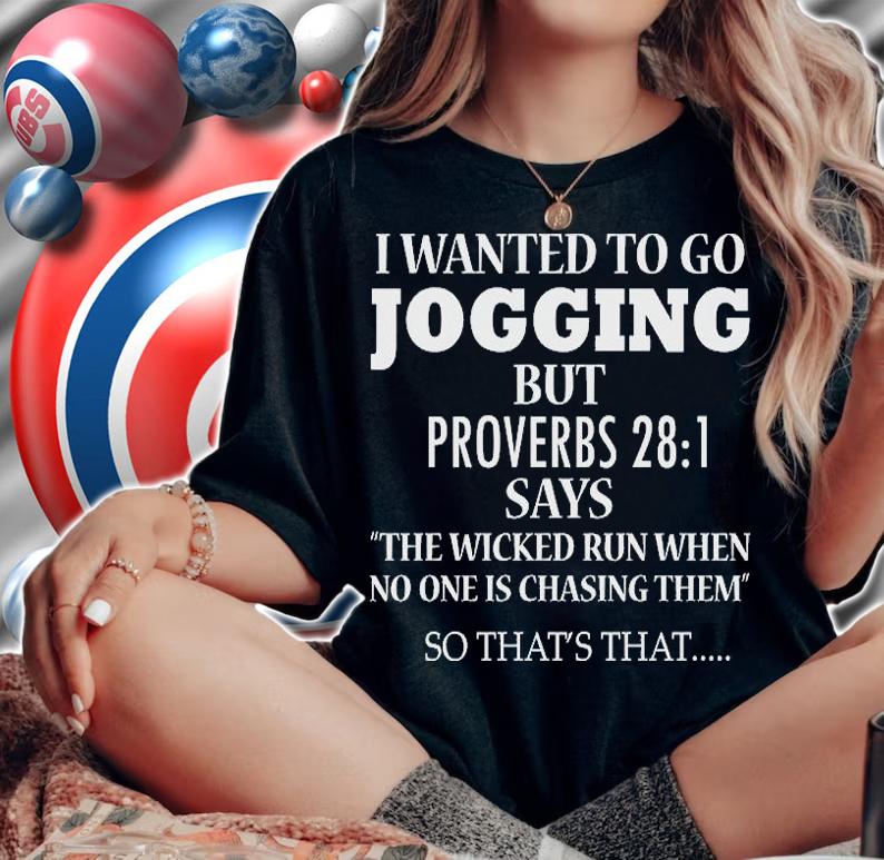Funny Sarcastic Jogging T-Shirt
