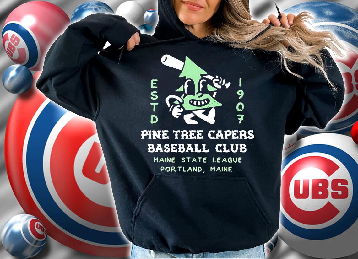 Pine Tree Capers Portland Minor League Baseball T-Shirt