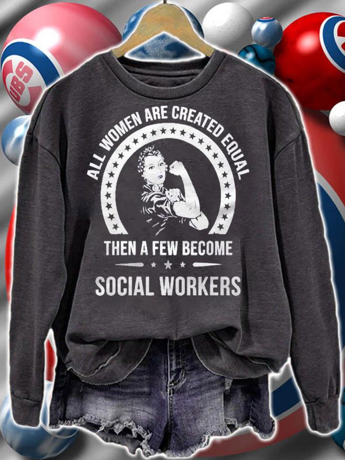 Social Worker Shirt For Female Social Worker Shirt sweatshirt
