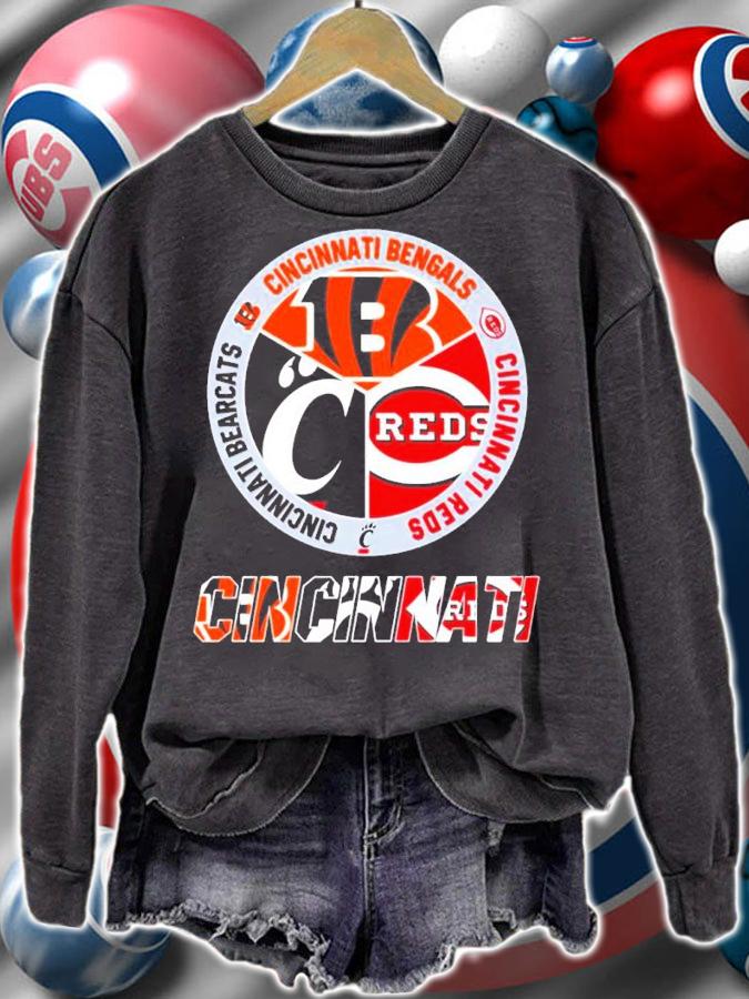 CINCINNATI Cincinnati Bengals Cincinnati Reds And Cincinnati Bearcats Shirt