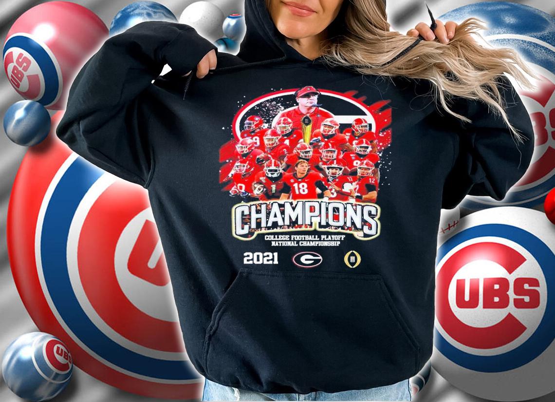 College Football Playoff Champions 2022 Georgia Bulldog signatures shirt hoodie