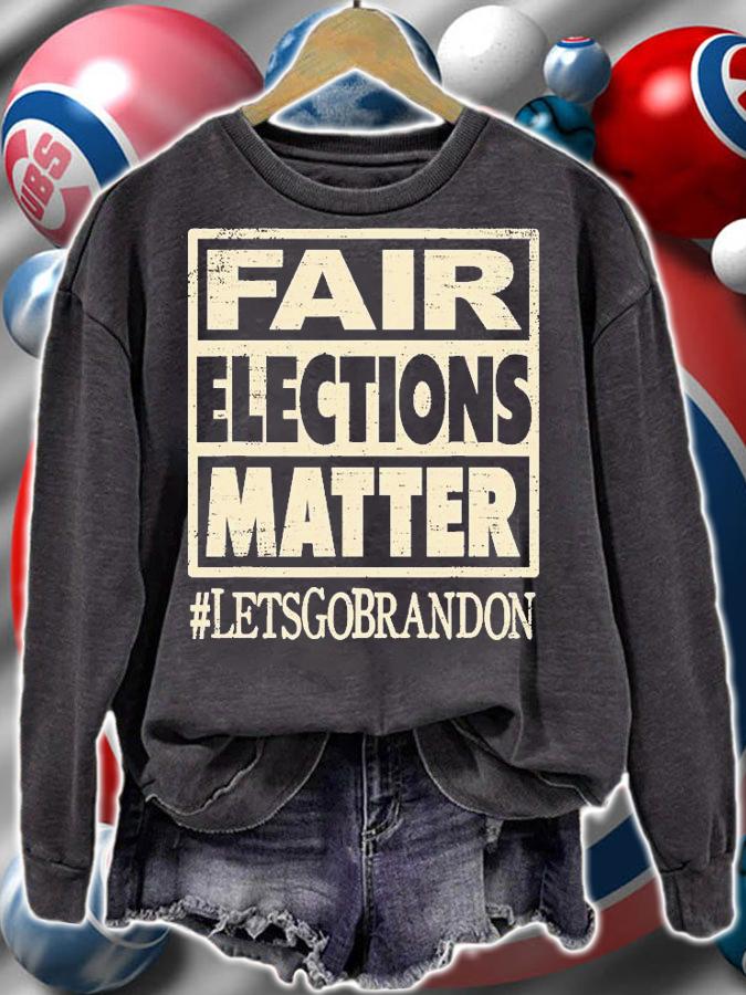 Fair Elections Matter t-shirt sweatshirt