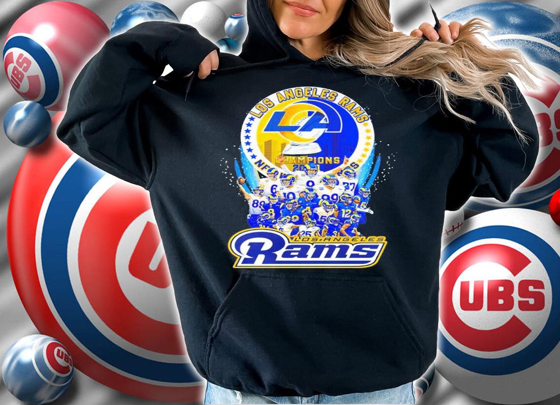 Los Angeles Rams Football Team 2021 Champions Shirt