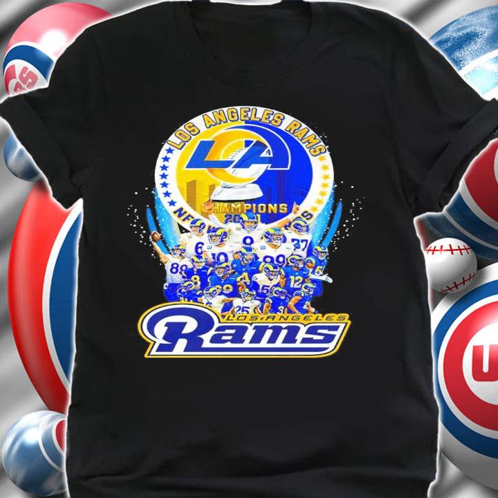 Los Angeles Rams Football Team 2021 Champions Shirt