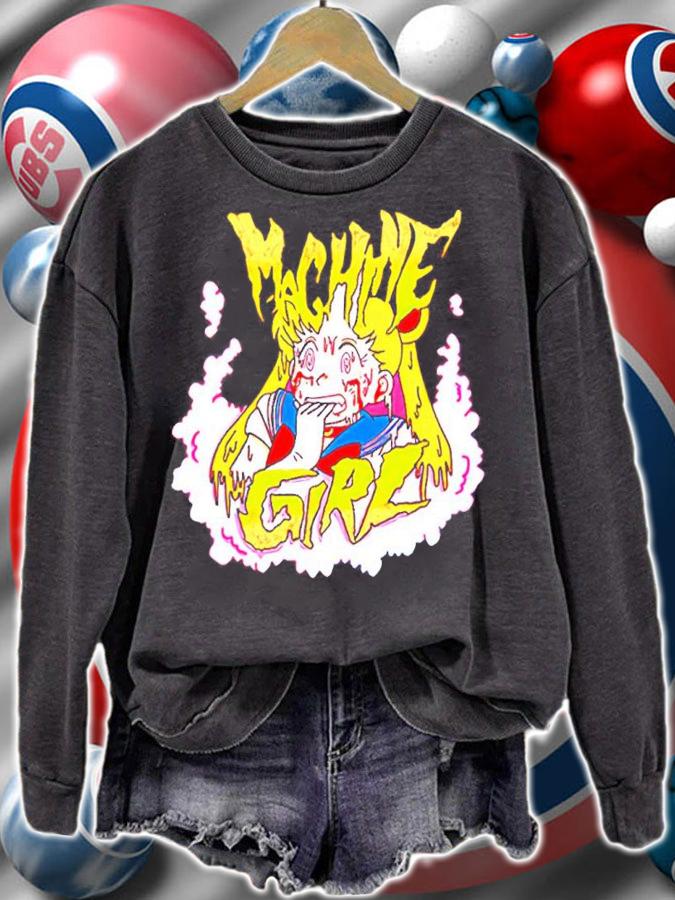 Machine Girl Sailor Moon Shirt sweatshirt