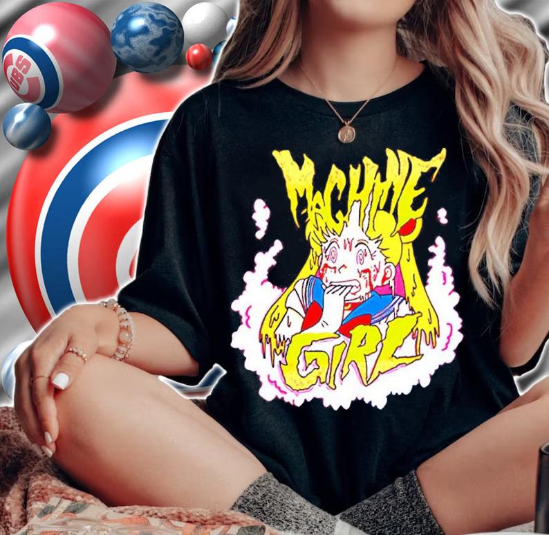 Machine Girl Sailor Moon Shirt woman shirt