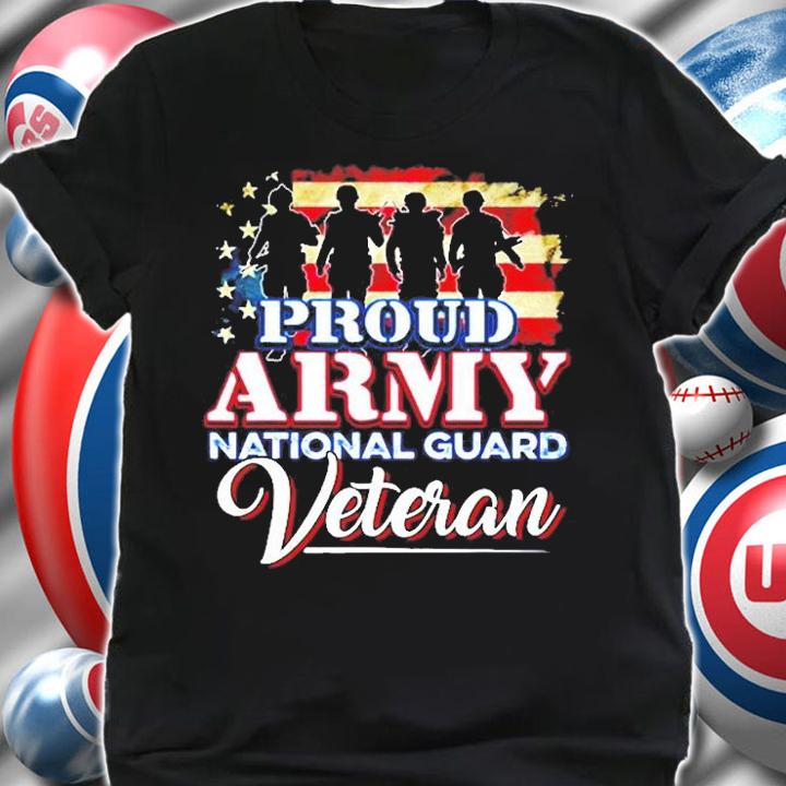 Proud Army National Guard Veteran T-Shirt