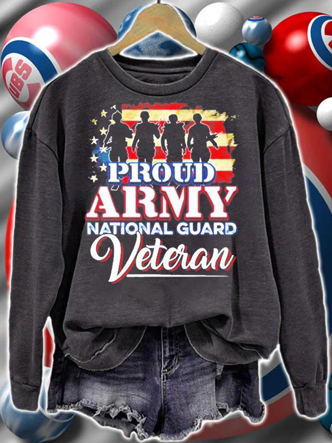 Proud Army National Guard Veteran T-Shirt