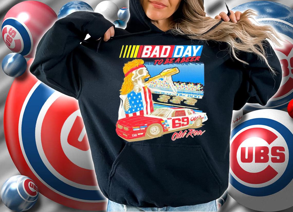 Skull America Dega Bad Day To Be A Beer Shirt