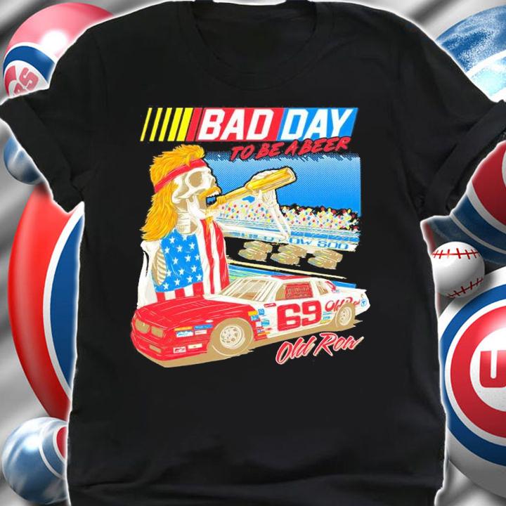 Skull America Dega Bad Day To Be A Beer Shirt