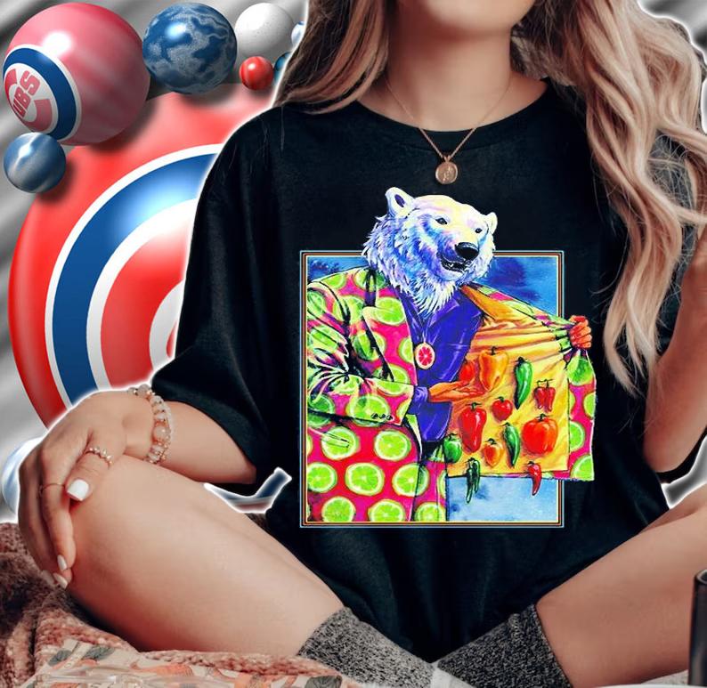 The Pepper Pusher Bear T-Shirt woman shirt