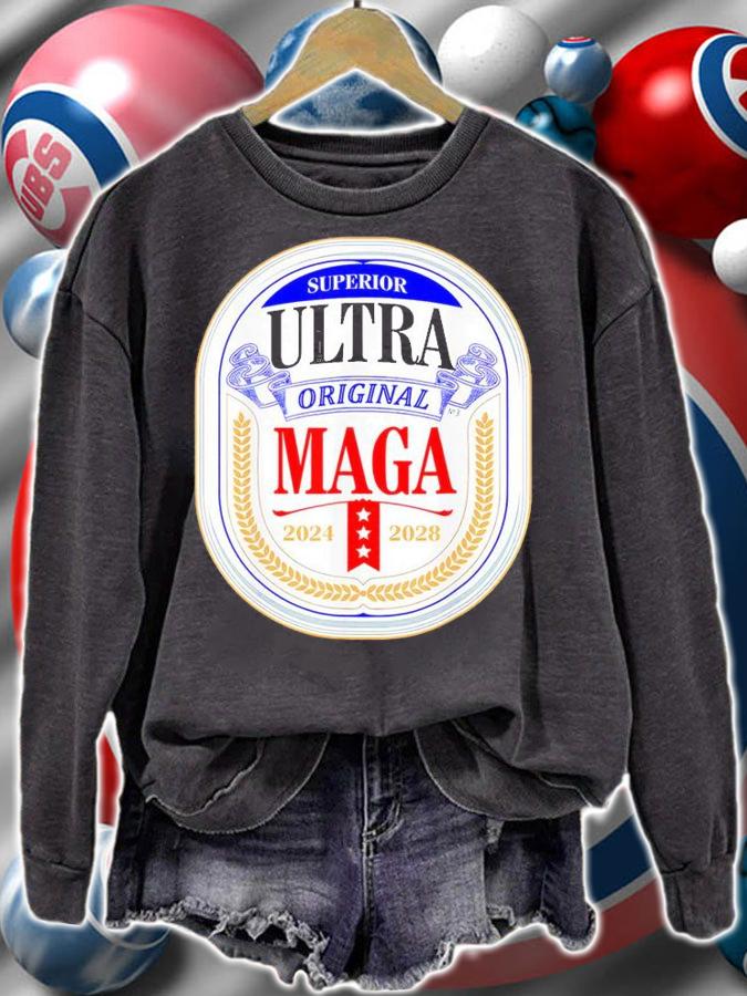 Ultra Maga 2024 The Great Maga King Pro Trump Original T-Shirt