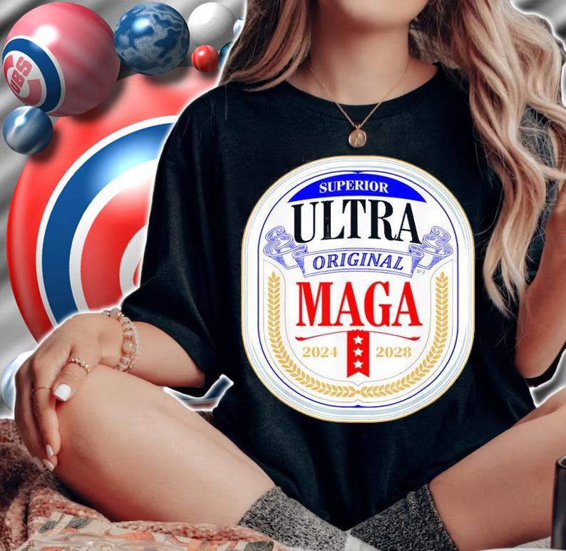 Ultra Maga 2024 The Great Maga King Pro Trump Original T-Shirt