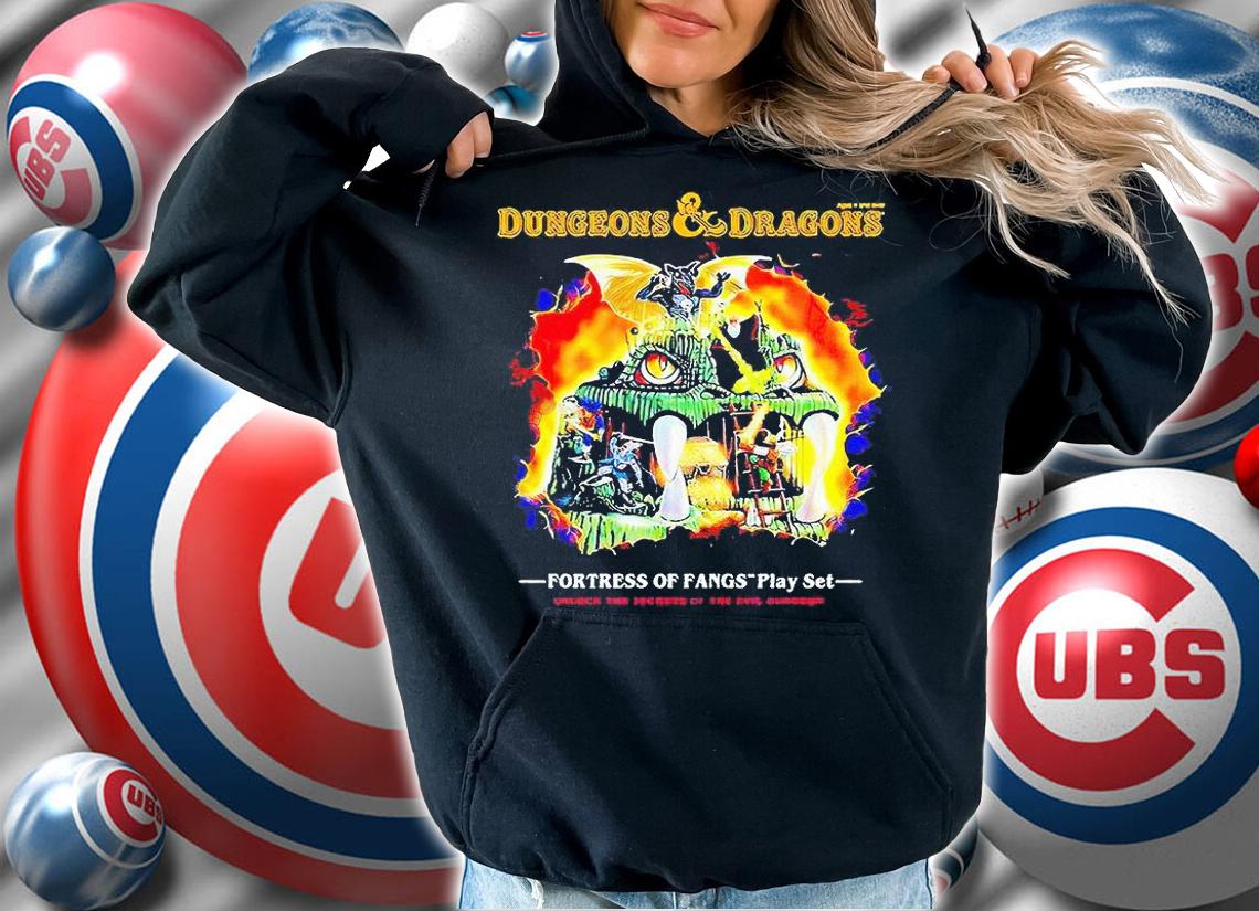 Fortress of Fangs dungeons and Dragons T-shirt hoodie
