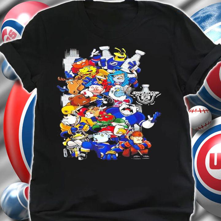 Logo all team Stanley Cup Playoffs 2021 NHL shirt shirt