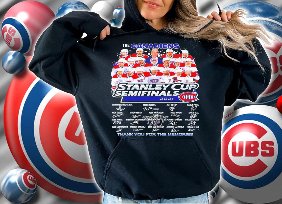 The Canadiens Stanley Cup Semifinals 2021 signature shirt