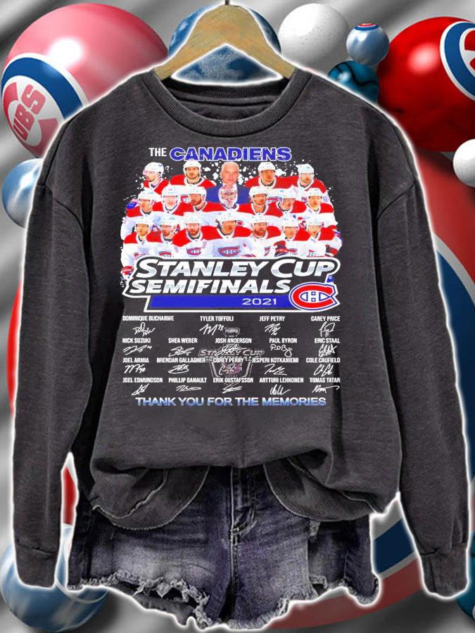 The Canadiens Stanley Cup Semifinals 2021 signature shirt