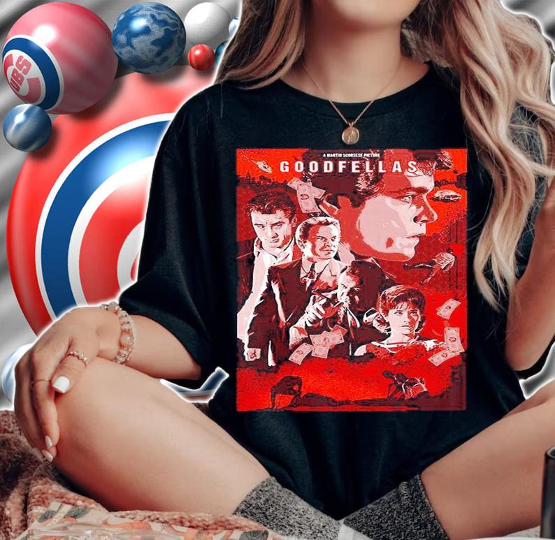A martin scorsese picture Goodfellas T-shirt woman shirt