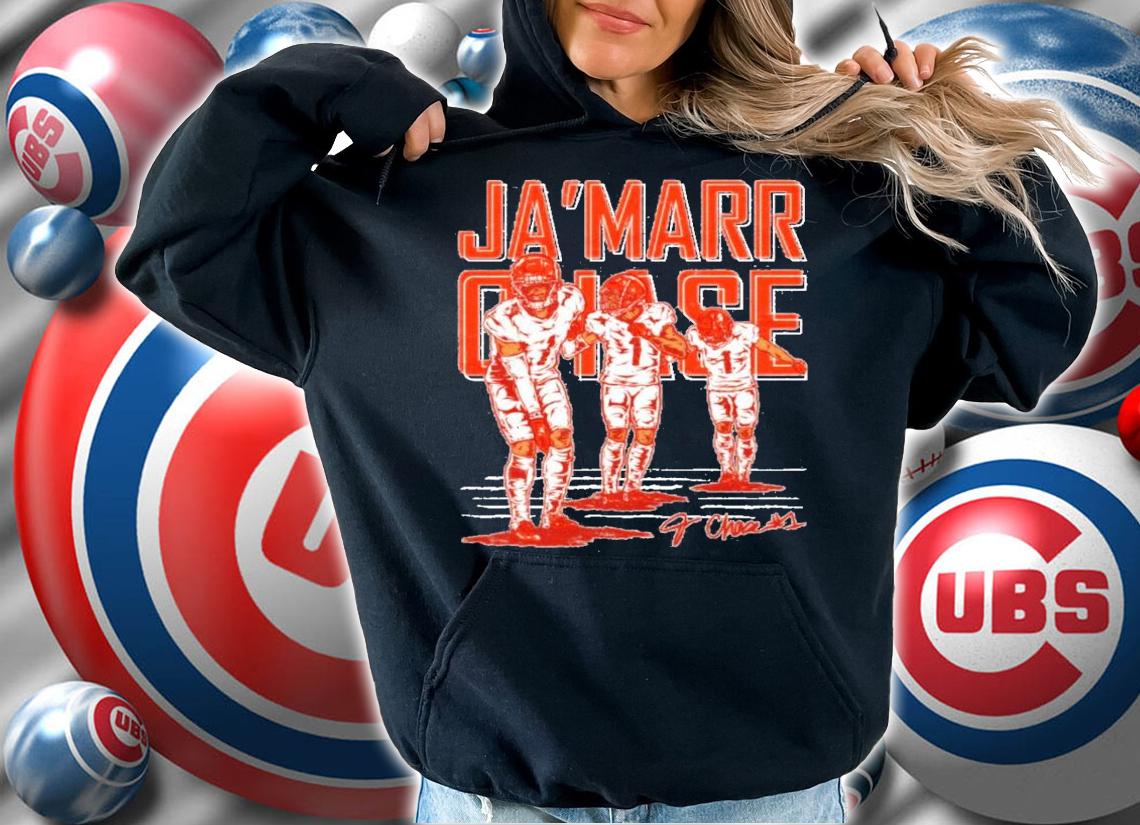 Ja'Marr Chase Cincinnati signature shirt hoodie