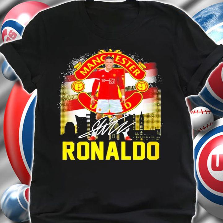 Manchester Ronaldo signature t-shirt