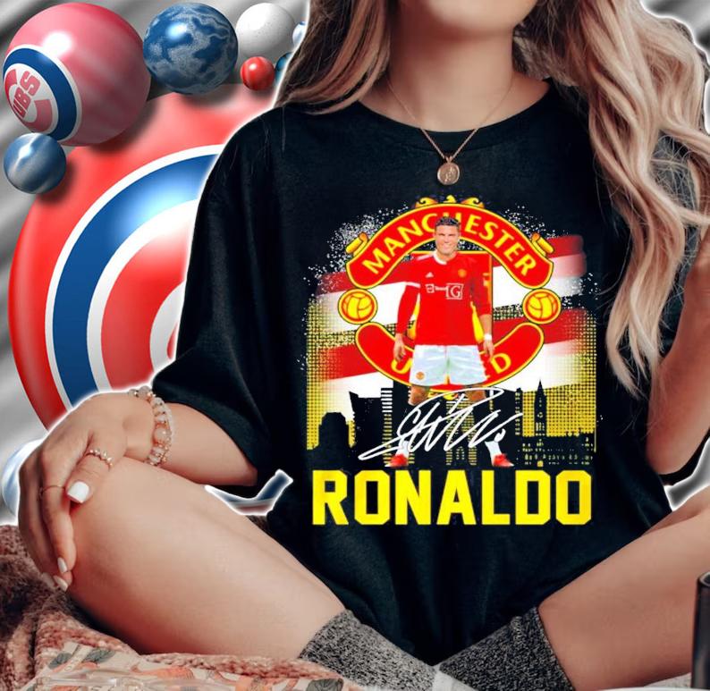 Manchester Ronaldo signature t-shirt