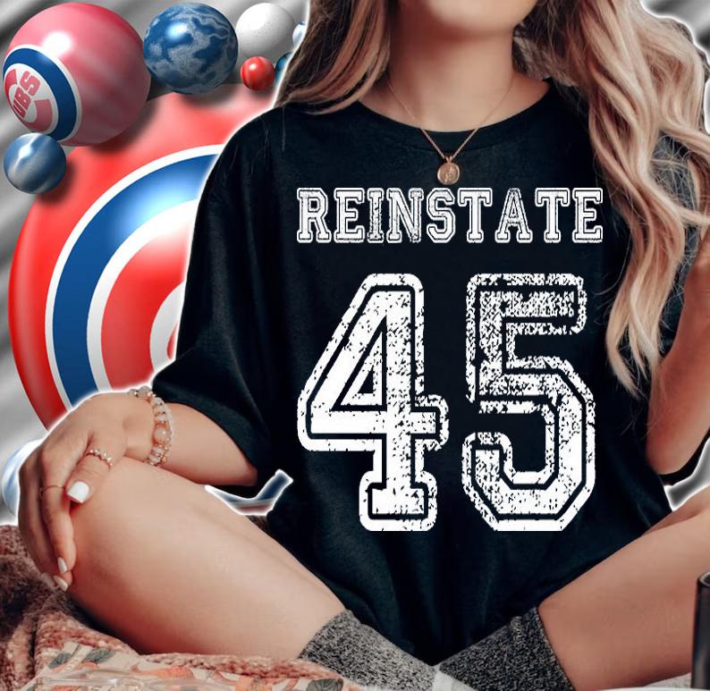 Reinstate 45 Antique Vintage T-Shirt woman shirt