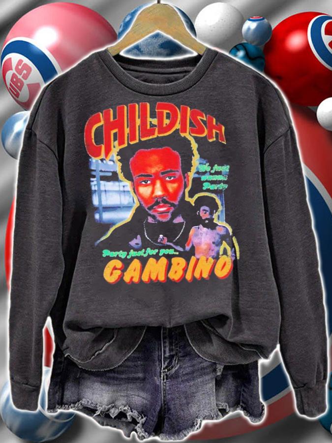 Childish Gambino Rap shirt sweatshirt