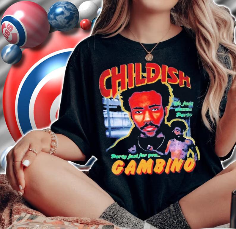 Childish Gambino Rap shirt woman shirt