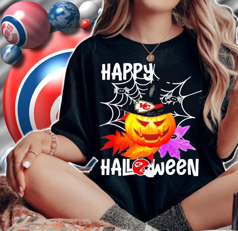 Kansas City Chiefs happy Halloween shirt woman shirt