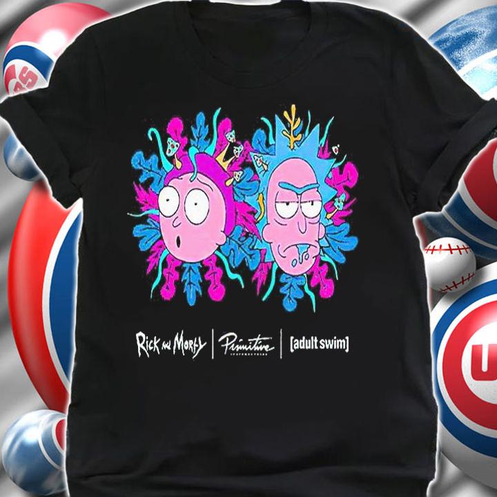 Primitive Rick and Morty adult swim T-shirt shirt