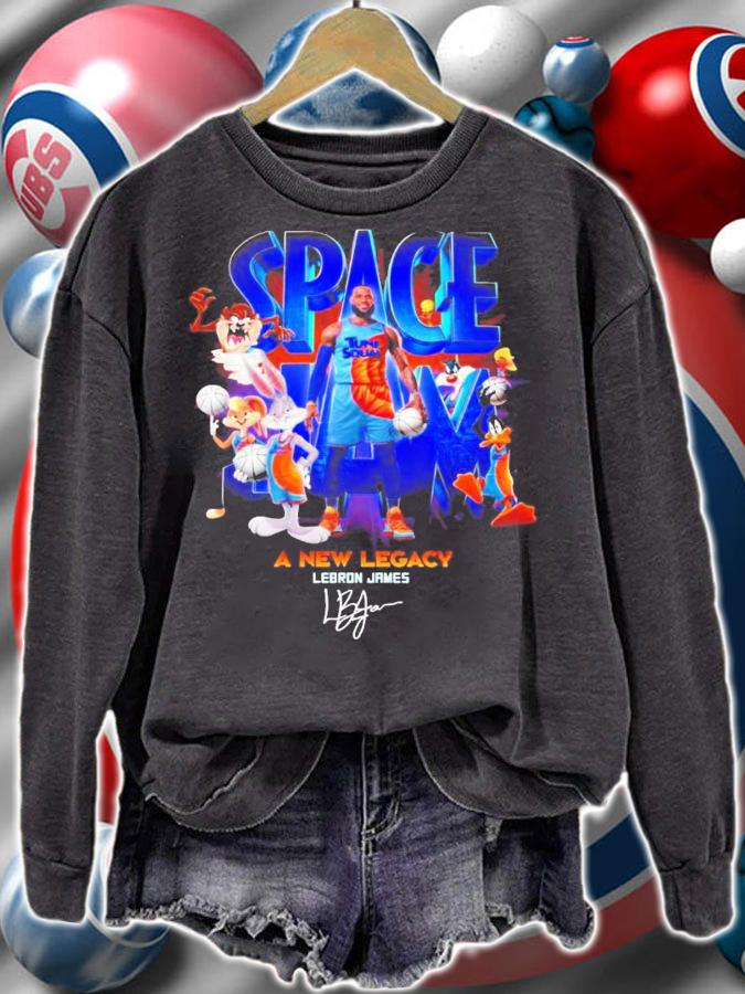 Space Jam Tune Squad A New Legacy signature shirt sweatshirt
