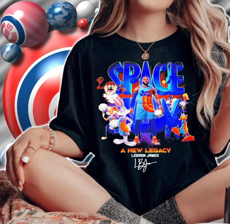 Space Jam Tune Squad A New Legacy signature shirt woman shirt