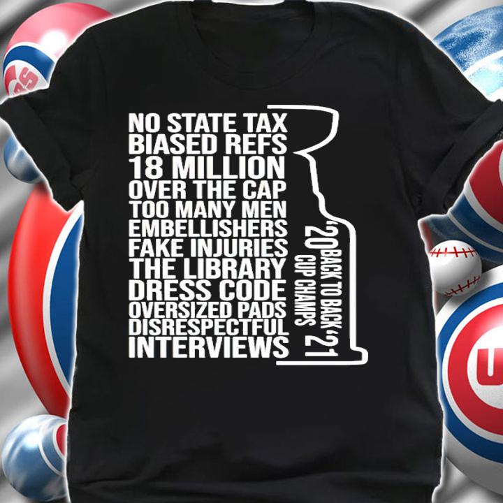 2021 back to back cup champs shirt