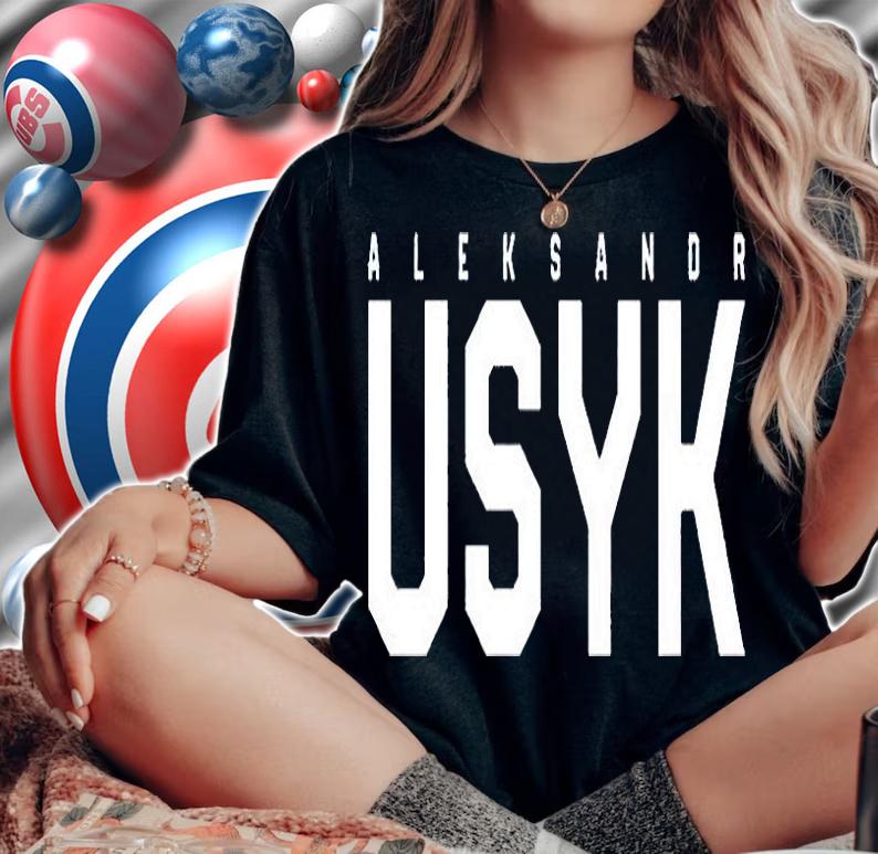 Aleksandr Usyk boxing T-shirt woman shirt