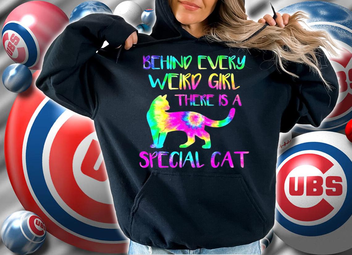 Behind every weird girl there is a special cat shirt