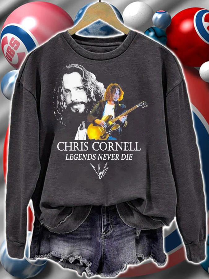Chris Cornell Legends Never Die Signature t-shirt