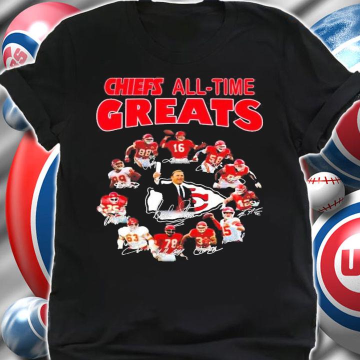 Kansas City Chiefs all time greats t-shirt shirt
