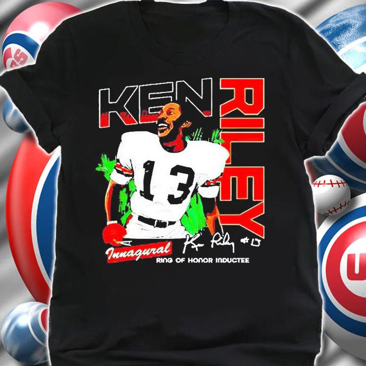 Ken Riley ring of honor inductee T-shirt