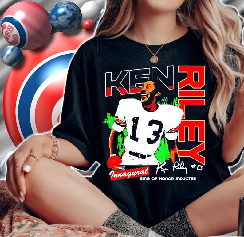 Ken Riley ring of honor inductee T-shirt