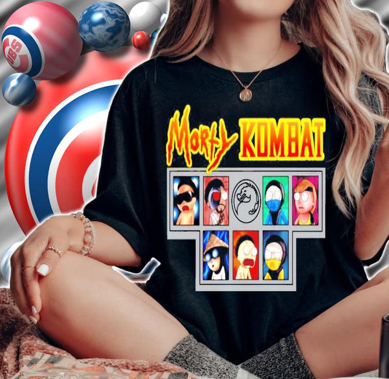 Morty kombat t-shirt